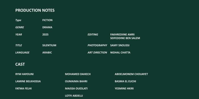 Silentium Production Notes