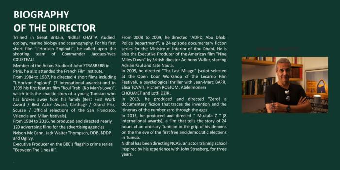 Silentium - The director Nidhal Chatta